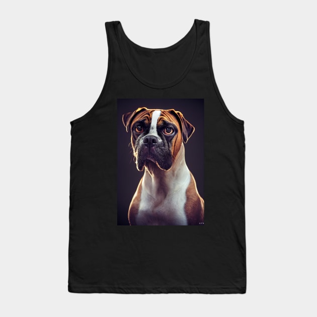 Sad dog- Funny Dog Tank Top by Wear it Proudly